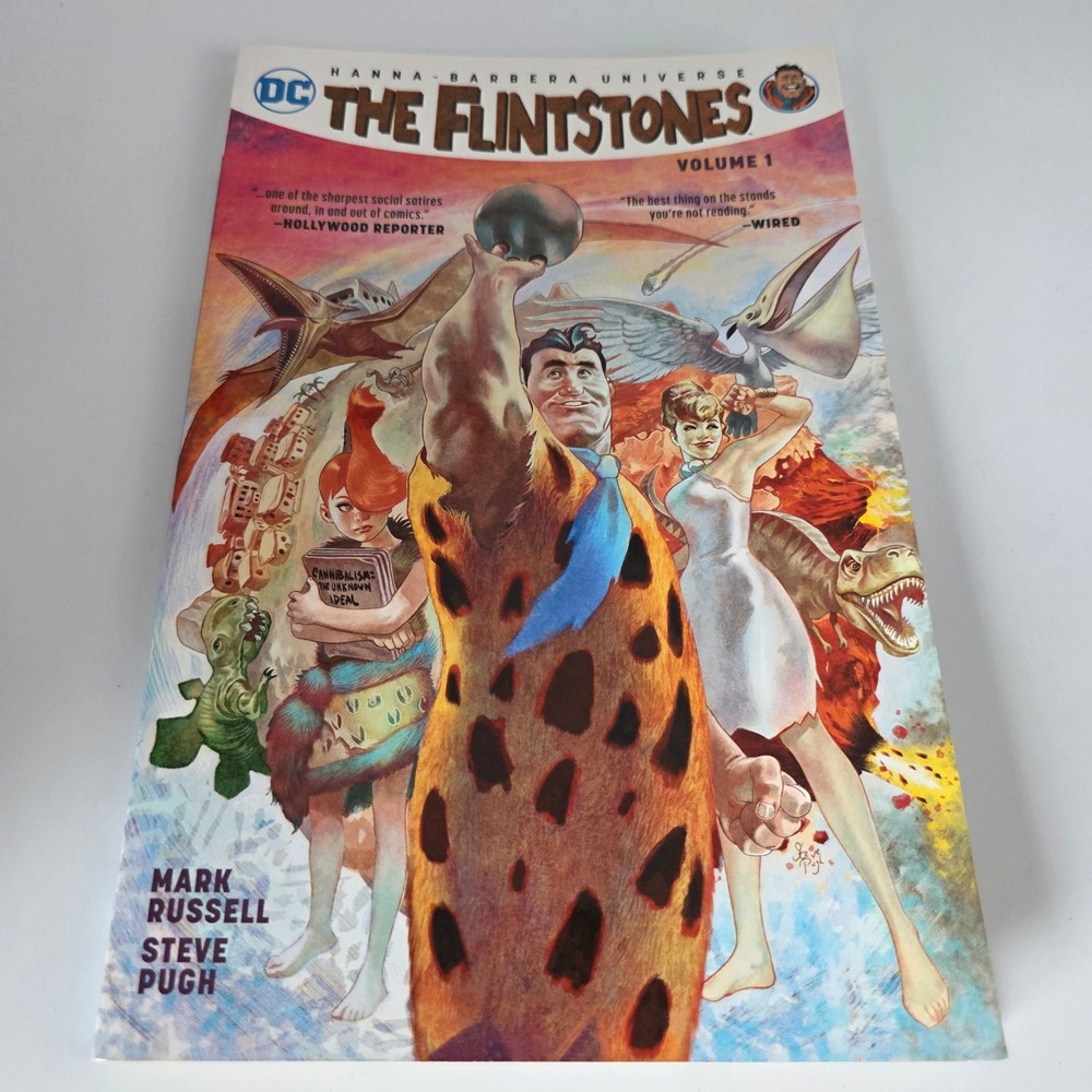 The Flintstones Vol 1 DC Comics Mark Russell Steve Pugh Trade Paperback 2017